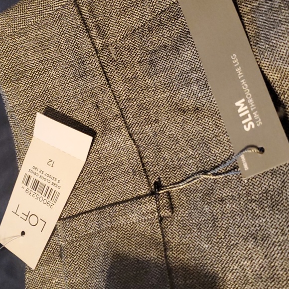 Loft Skinny Dress Pant Size 12 - Picture 2 of 3